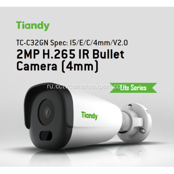 4MP Tiandy TC-C34GN Bullet камера видеонаблюдения с POE